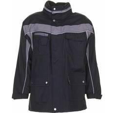 Planam Allwetterjacke Plaline schwarz/zink