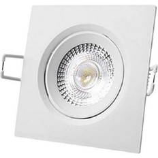 White Spotlights Edm Energy-Efficient 5W Built-in Downlight with 380 Lumens 6400K Spotlight