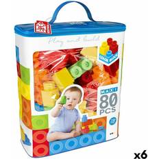 Kits de Construcción Juego de Construcción Color Block Basic Bolsa 80 Piezas (6 Unidades)