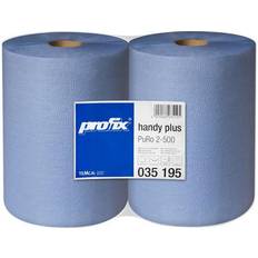 Handy plus Profi-X Putztuch handy plus L.380xB360mm blau,2lagig 500