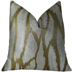 Plutus PBRAZ392-2036-DP Kailua Branch Taupe Complete Decoration Pillows White, Beige