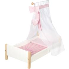 Docksäng vit leksaker Roba Doll Bed Scarlett