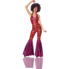 Costume Culture Women's 70's Foxy Lady Red