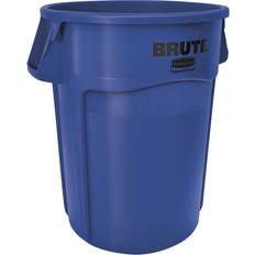 Cleaning Equipment & Cleaning Agents Rubbermaid Commercial 264360BLUE Brute Vented Trash Receptacle, Round, 44