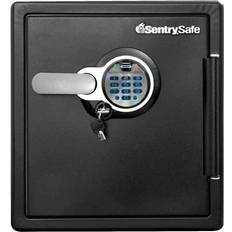 Security Sentrysafe SFW123BSC 16.3 17.8 1.23 cu. Fire-Safe with Biometric and Keypad Access - Black