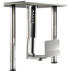 Roline PC holder in silver Computer holder for the table Load capacity up to 30