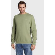 Herr BHDownton Crew Neck Sweatshirt 170115_Oil grön