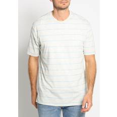 T-shirt för Män Randig - Luftig Blå
