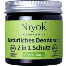 Hygienartiklar Niyok Deocreme Green Touch 40 ml