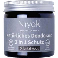 Niyok 2 in 1 anti-transpirante Deocreme - Oriental wood