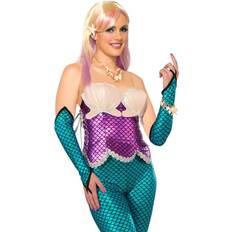 Forum Blue Mermaid Adult Costume Arm Sleeves