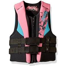 O'Neill Life Jackets O'Neill Youth Reactor Life Jacket Turquoise/Pink Pink