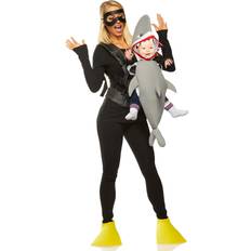 Diver & Baby Shark Carrier Costume Baby Carrier Costumes