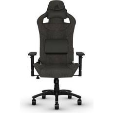 Kangas - Kyllä - Säädettävät Käsinojat Pelialustat Corsair T3 Rush Fabric Gaming chairs - Antracit