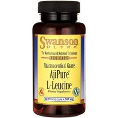 Enhance Muscle Function Amino Acids Swanson AjiPure L-Leucine, 500mg