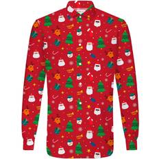 OppoSuits Juleskjorte Festivity Red