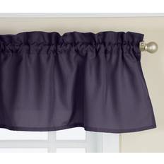 Blue Valances Collections Etc Fashions Ribcord Valance 54-Inch