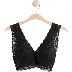 Lindex Lace Bralette - Black