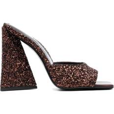 The Attico Devon - Dark Brown Glitter