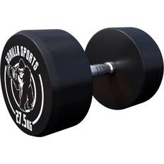 Gorilla Sports GS Rubber Dumbbells 27.5kg