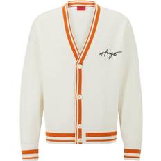 HUGO BOSS Cardigans HUGO BOSS Off-White Oversized Cardigan