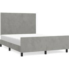 vidaXL Bed Frame with Headboard Sängram 140x200cm