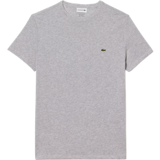 Lacoste 3XL T-shirts Lacoste Men's Crew Neck Pima T-shirt - Grey Chine