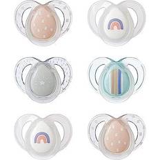 Tommee Tippee Pacifiers & Teething Toys Tommee Tippee Glow in The Dark Pacifiers 6-18 M