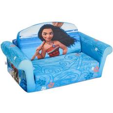 Sofa Beds Kid's Room Marshmallow Furniture Children's 2-in-1 Flip Open Foam Compressed Sofa Moana