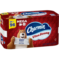 Toilet paper without rolls Charmin Ultra Strong Mega Toilet Paper 24-pack