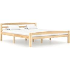 vidaXL Solid Pine 66cm 160x200cm