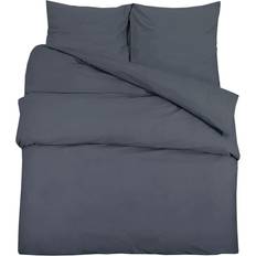 vidaXL Lightweight Housse de couette Gris (240x220cm)