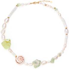 Sistie Halsband Sistie x Pearl Necklace Förgyllt-Silver Sterling 925