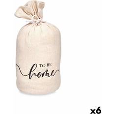 Hvid Pakkeposer Gift Decor dørstop To be Home sæk sack 13 x 26 x 13 cm 6 enheder