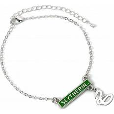 Harry Potter Smycken Harry Potter Officiellt Slytherin bararmband, Medium, Zink, Ingen ädelsten