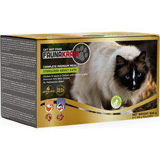 Husdjur Faunakram Super premium 8 pack Grainfree wet stelized cat 41% fresh