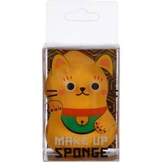 Gold Sponges Puckator Adoramals Makeup Beauty Blender Sponge Gold Lucky Cat Maneki Neko