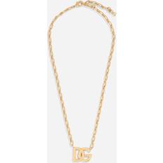 Dolce & Gabbana Halsband Dolce & Gabbana Halsband Med Logotyp Yellow