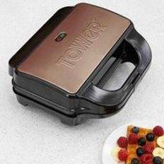 Tower T27020RG 900W 3-in-1 Sandwich Maker Rose Gold