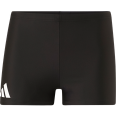 Negro Trajes de Baño Adidas Solid Boxer Negro Blanco - White/Violet