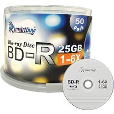 Blu ray bd r Smartbuy Blu-ray Bd-r 6X 25GB 50 Pack