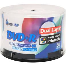 Optical Storage Smartbuy Seyoo 50 Pack DVD+r Double Layer