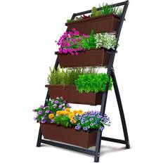 4-Ft Raised Garden Bed Vertical Garden