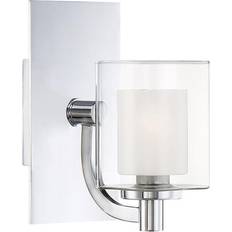 Vägglampa Kolt IP44 med Dubbel Glasskärm