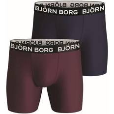 Björn Borg Performance Boxer 2-pack, Navy/red