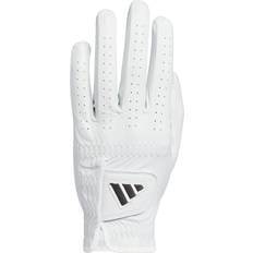 Bianco Guanti e Mitene Adidas Guanti Ultimate Single Leather Golf Glove - White/Black Male