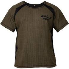 Gorilla Wear Paidat Gorilla Wear Augustine Old School Work Out Top - Army Green