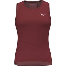 Rosso Canottiere Salewa Women's Puez Sporty Dryton Tank Top - Red Syrah