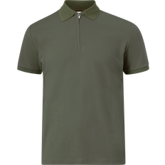 Selected polo grøn Selected SLHFAVE ZIP SS POLO Grøn