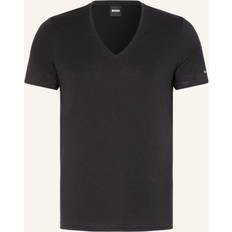 Hugo boss in motion HUGO BOSS Motion V-Neck T-shirt Black